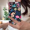 Cartoon Vacation Painting Case For Samsung Galaxy S26 Ultra S25 Edge S24 S23 S22 Plus S21 FE Leather Texture Silicone Cover