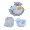 Silicone Craft Moulds Succulent Planter Mold Animal Shape Silicone Flowerpot Molds Suitable for Flowerpot Candle Holders