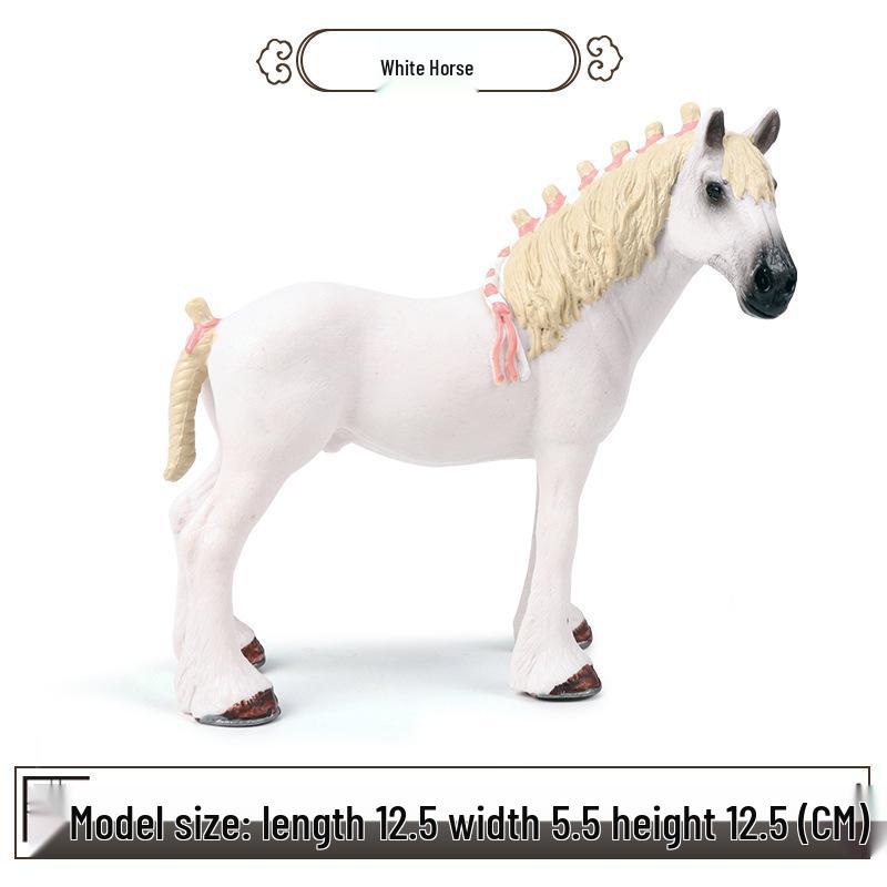 Children's Prancing Horse and Jockey Toy Set
