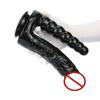 Female Double-Headed Phallus & Anal Plug, Large Vulva Perineum Stimulator for Lesbian Use