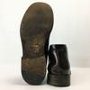 Vintage All Leather HUGO BOSS Chukka Boots Size 25.0 Made in Italy Dark Brown(USED)