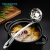 Stainless Steel Colander Spoon Soup Colander Kitchen Gravy Oil Soup Fat Separator Yogurt Oil Skimmer Spoon Kitchen Accessories4