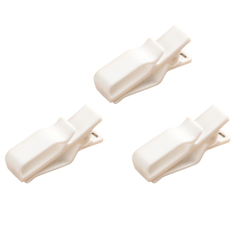 

3PCS Small Wire Control Clips Cord Organizers For Home Office And Student Study Desk Accessories белый