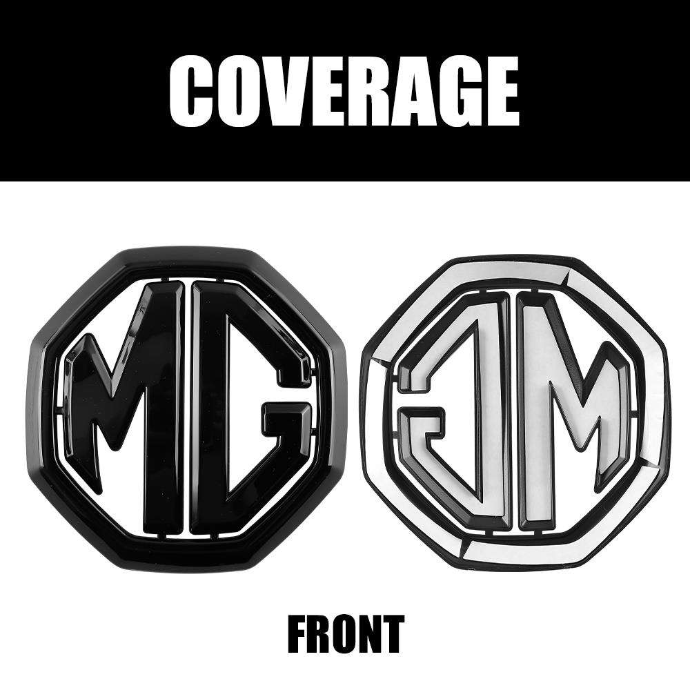 1/2 stuks Voor Morris Garages MG MG6 Auto Motorkap Voor Motorkap Grille Embleem Cover Achter Embleem Decoratie Sticker Auto Refit Accessoires