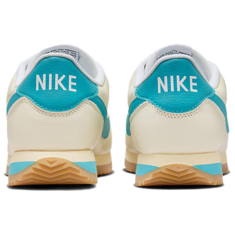 Nike  Cortez Coconut Milk Teal Nebula Women Sneakers Cream Gum-Yellow Pale-Vanilla HF4268-113