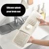 Faucet  Pad Proof Silicone Kitchen Sink Sink Water Retaining Can Be Cut And Folded Narrow Edge Wash Basin Absorbent Pad