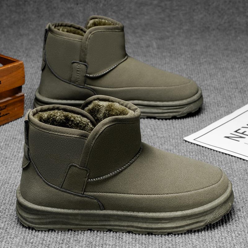 Autumn and Winter Chinese Men's Snow Men's Boots Warm Fashion Boots Outdoor Casual Men's Shoes Sports Snow Boots Men