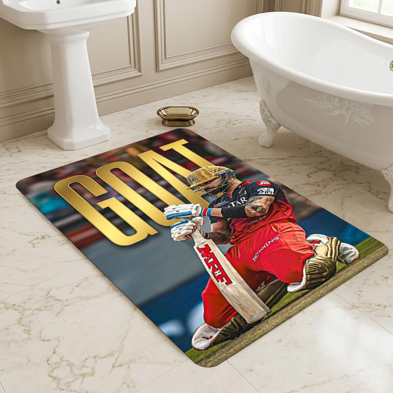 Cricket Legend Living Room Nonslip Area Rug Soft Carpet For Bedroom Game Playroom Sofa Office Home Decor Doormat Christmas Gift C10248