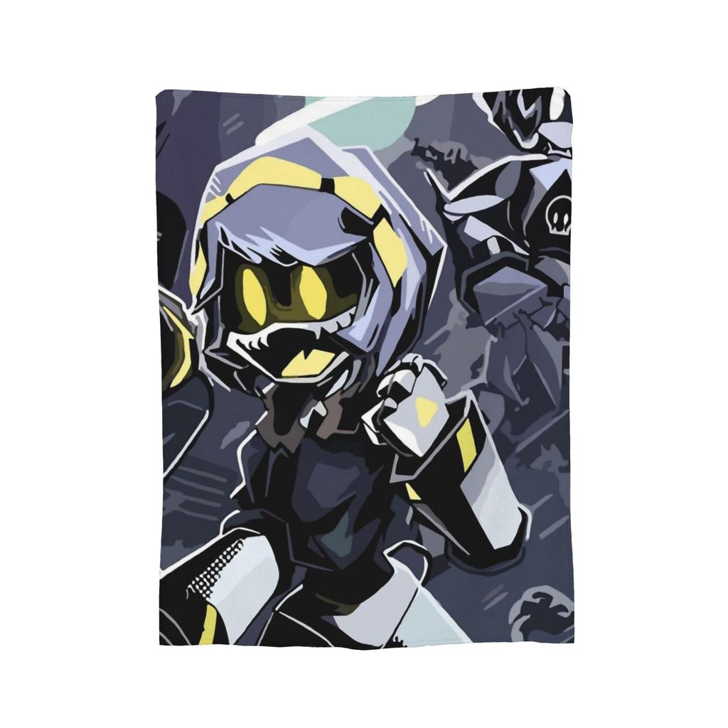 Murder Drones N and Uzi Flannel Throw Blanket  Blanket for Bedding Car Lightweight Plush Thin Quilt,
