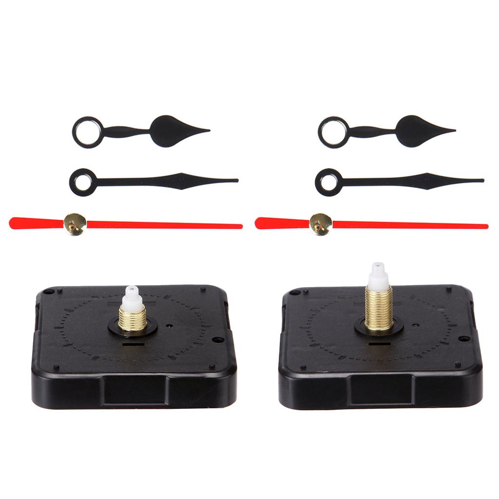 Quiet Quartzs Clock Movement Mechanism Kits Clock Motor and Hands Battery Operated for Creative Clock Crafting Projects