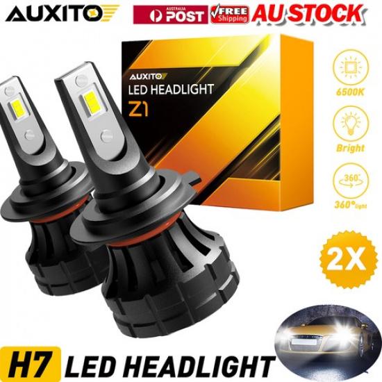 Headlight H7 LED Globe Lamp Conversion High Low Bulbs Set Beam Bright White Lamp