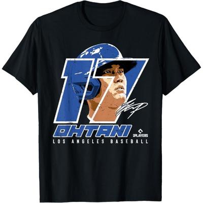 Silhouette Shohei Ohtani Los Angeles MLBPA T-Shirt