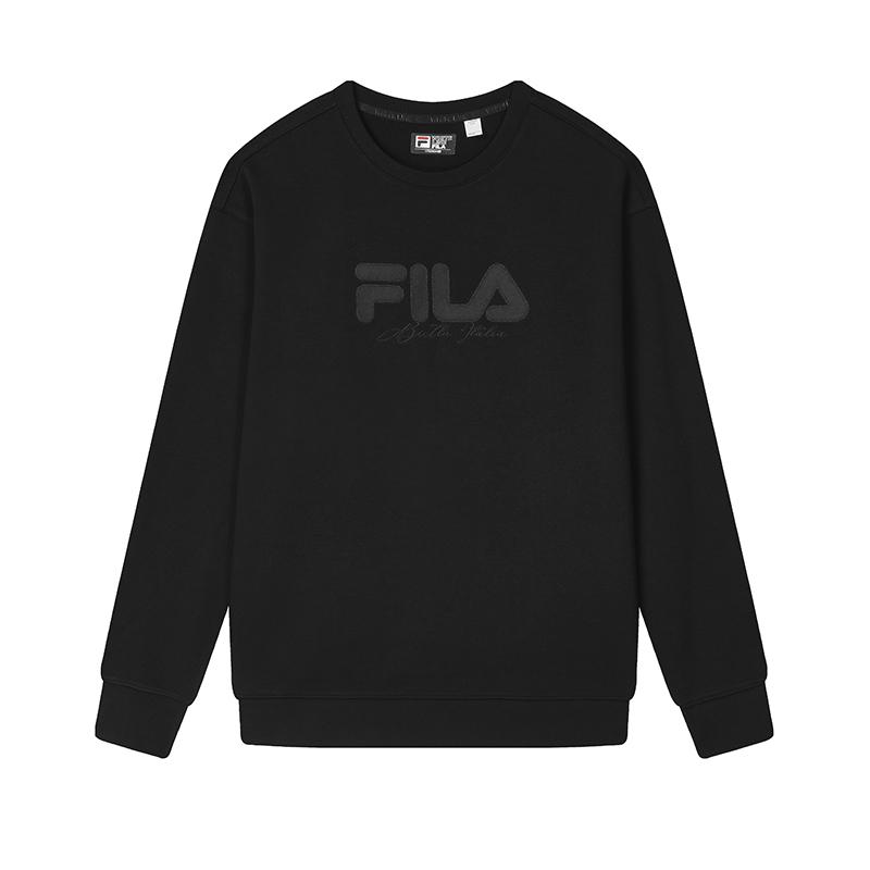 New FILA ORIGINALE Sweatshirt Men's Black F11U439204FBK