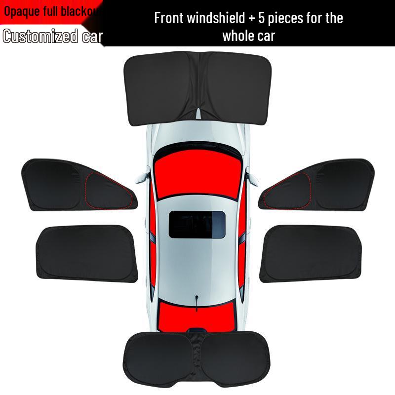 Chrysler 300C Car Sunshade: Sun Protection, Heat Insulation, Light Blocking, Privacy for Camping