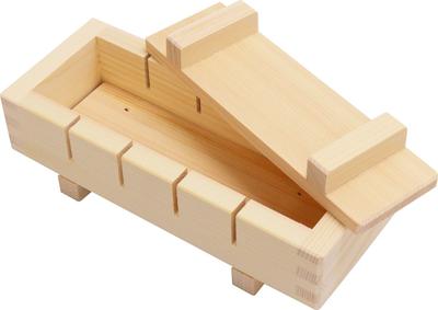 Ichihara Woodworking Pressed Hinoki Sushi X X Made In Japan Sushi, Wood, Rice, Water-Resistant, Approx. 27.5 8.5 5.5 Cm,
