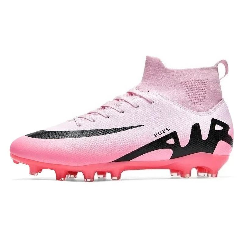 

Original Men Soccer Shoes Professional TF/FG Boys Football Shoes Grass Indoor Training Mens Unisex Non-Slip Football Field Boots 34