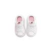 Nike Court Legacy Casual Comfortable Non-Slip Wear-Resistant Breathable Low-Top Walking Shoes Baby Shoes Pink White DA5382-110