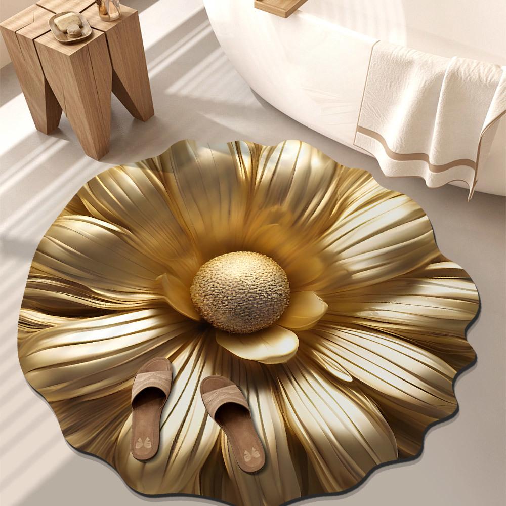 

Ковер специальной формы, вращающееся кресло, компьютерное кресло, подвесное кресло-корзина, одеяло, для дома, детской спальни, милый цветочный узор, прикроватный коврик 60cm diameter фиолетовый