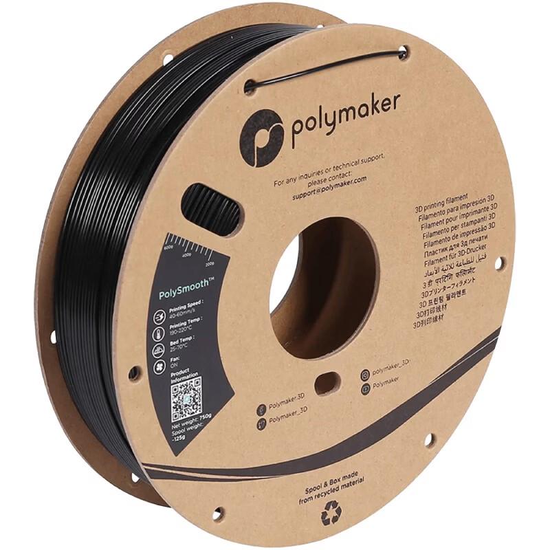 Filament Polymaker PolySmooth для 3D-принтера чёрный