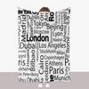 Knit Fleece Sherpa Blanket Customized Weaving Blankets Soft Double Bed Throw Blanket
