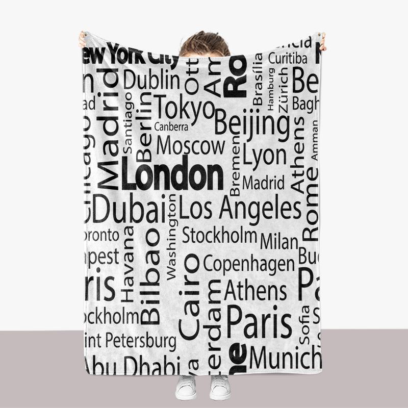 Knit Fleece Sherpa Blanket Customized Weaving Blankets Soft Double Bed Throw Blanket