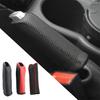Echtes Leder Schalthebel Handbremshebel Abdeckung für Ford Focus 2 3 4 MK2 MK3 MK4 Fiesta Ecosport Mondeo Fusion Kuga Escape Zubehör