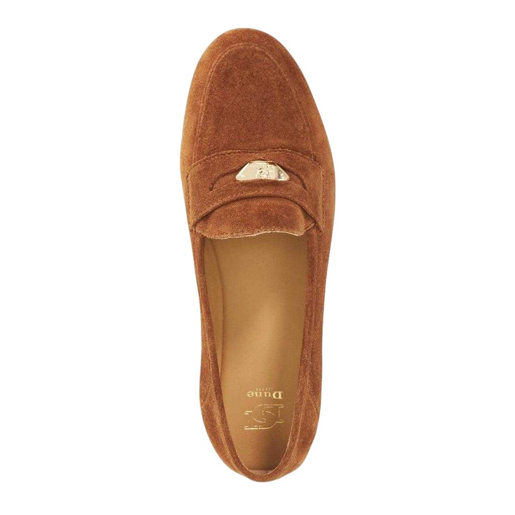 Dune London Womens/Ladies Greek Leather Low Heel Penny Loafers