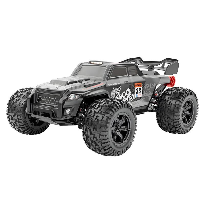 RC Off-Road Car 4WD High Power Brushed Climbing Truck Metal Chassis High Speed Racing Vehicle Remote Control Crawler for Adults