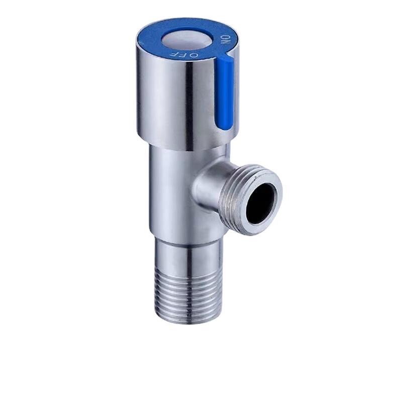 Banjue 304 Stainless Steel Angle Stop Valve CN plug (adapter included)
