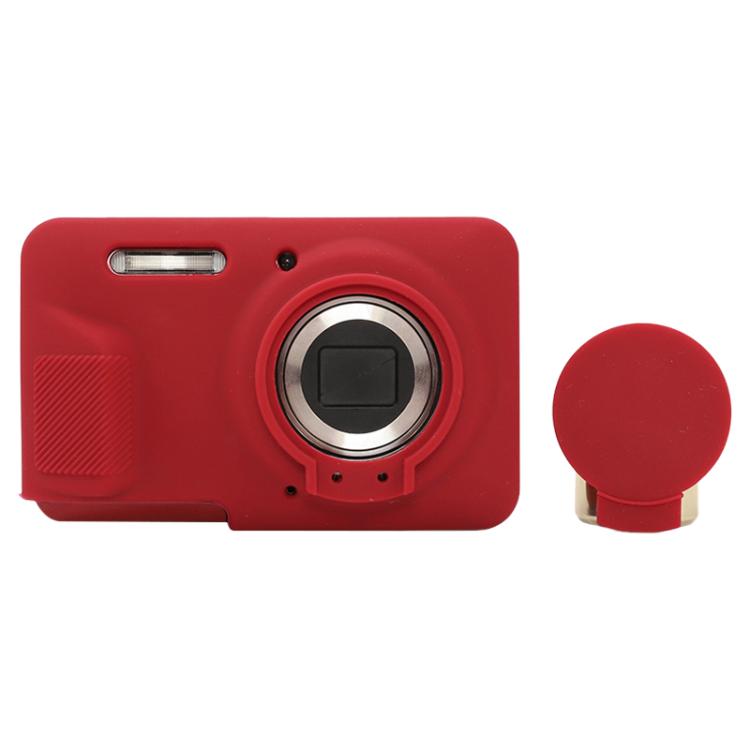 Glänzende, stoßfeste Schutzhülle aus weichem Silikon, Vibrationsdämpfende Abdeckung für Kodak Pixpro FZ55 Kompaktkamera