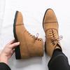 Men's Autumn and Winter Boots Designer Fashion Style Work or Office 38-46 Leisure Party Plus Size High-top Shoes Outdoor