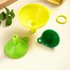 3-Piece Funnel Set Kitchen Plastic Large-Caliber Small-Large Oil And Wine Funnel Dispenser Tool