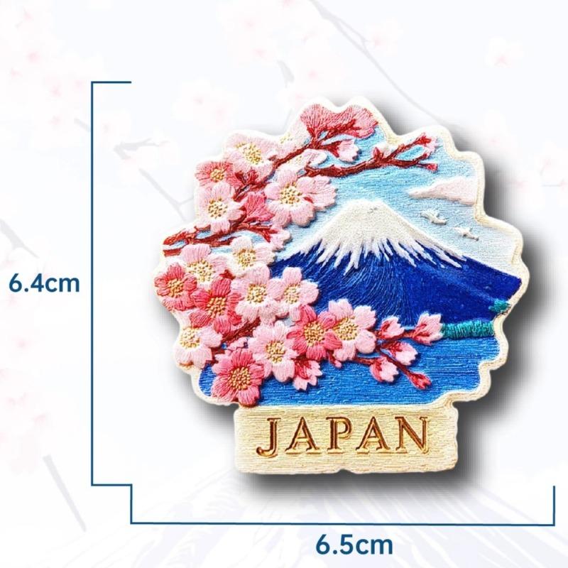 Japan Refrigerator Magnets Tokyo Travel Souvenirs Mount Fuji Hokkaido Sapporo Fridge Stickers Birthday Gifts
