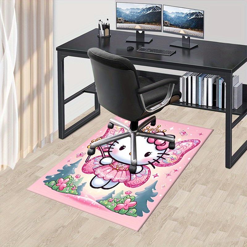 

Office Rug Hello Kitty, Fairy Anti-Slip Rug, Machine Washable for Living Room, Bedroom, Office, Multiple Sizes, Bedroom Mat, Decorative Mat, Durable M 60cm by 90cm