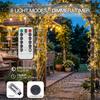 suddus Fairy Lights Battery Operated 33ft 100 LED String Lights Remote