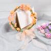Hair Accessories Flower Hairband Crown Forehead Hair Band Wedding Garland Bride Hair Wreaths