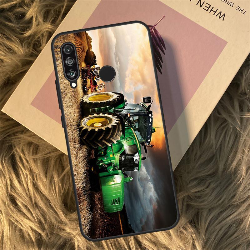 Farm Vehicle Tractor For Huawei Nova 11i 12i 3i 7i 8i 9 10 SE Y60 Y61 Y70 Y72 Y73 Y90 Y91 P20 P30 P40 Lite Case