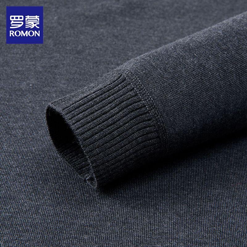 ROMON Men's Long-Sleeve Polo Shirt