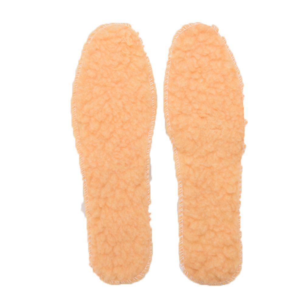 1 Pair Boot Boots Soft Wool Fleece Pads Shoes Insert Warm Insoles