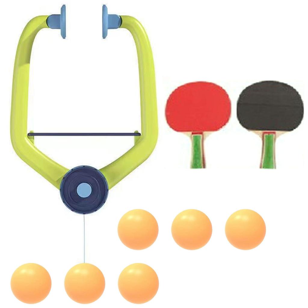 Door Pingpong Game Pingpong Doorway Game Hanging Pingpong Trainer Set Adjustable Hanging Table Tennis Trainer Set