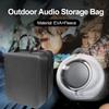 Portable Speaker Package EVA Handbag Protective Waterproof Shockproof with Shoulder Strap for Devialet Mania Outdoor Speaker