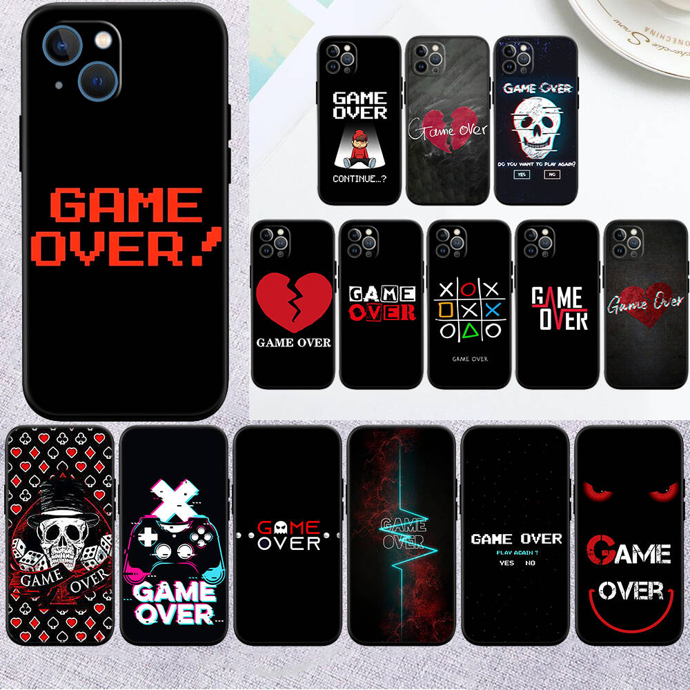 MH63 Game Over Phone Case for Motorola Moto Edge 60 60s 70 G86 G56 G54 E14 G04S G45 G54 G64 S30 S50 X30 X40 X50 Pro Power Tylus