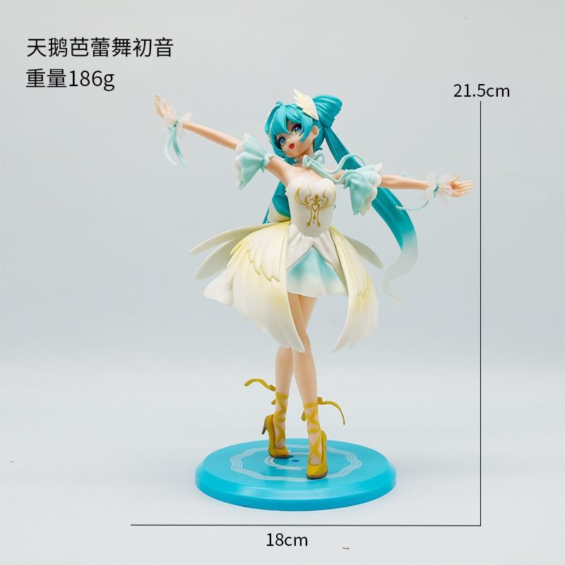 Cute Girl Hatsune Miku Anime Character Fashionable Suitable For Desktop Decoration Ornaments Doll Christmas Gift Pvc Collectible