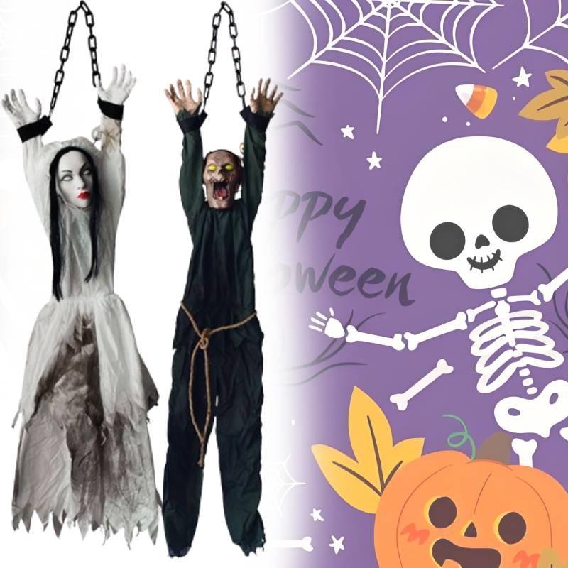 Toy Electric Halloween Decoration Bundle Hand Vibration Ghost Lifting Props