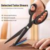 Professional Tailor Scissors for Cutting Fabric Heavy Duty Scissors for Leather Cutting Industrial Sharp Sewing Shears for Home