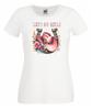 Unisex Let's Go Girls Cowgirl Scheunenfest Linedance Damen Passform Weißes T-Shirt