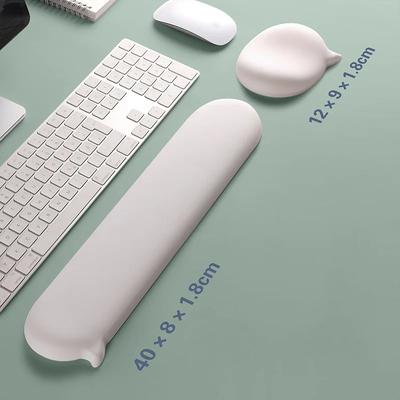 Neues Kawaii Mauspad Silikon Handgelenkstütze für Mauspad Computer Laptop Armstütze für Schreibtisch Ergonomisches Tastaturpad Mausmatte