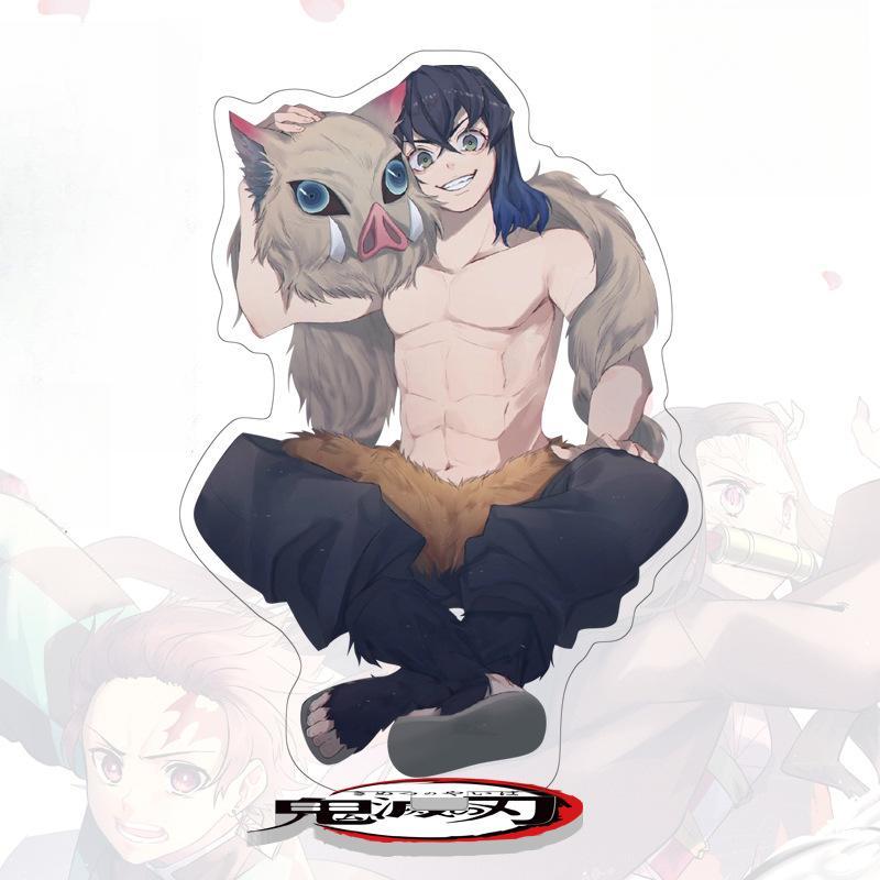 Standee de 16 cm de altura de "Demon Slayer" de Tanjiro y Nezuko - Adorno Acrílico