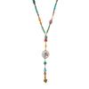 Original Design Nepalese Necklace Long Beaded Niche Exquisite Exotic Tibetan Women's Sweater Chain