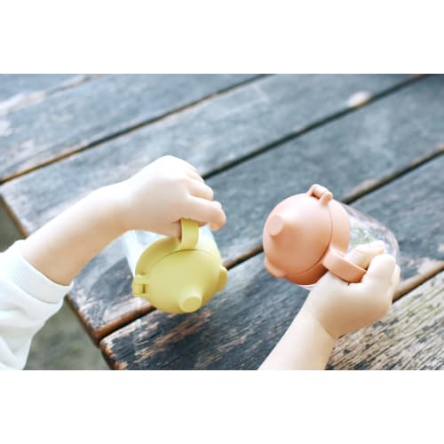 KINTO BONBO Straw Mug, 260ml, Orange, Kids/Baby, Dishwasher Safe, 26452